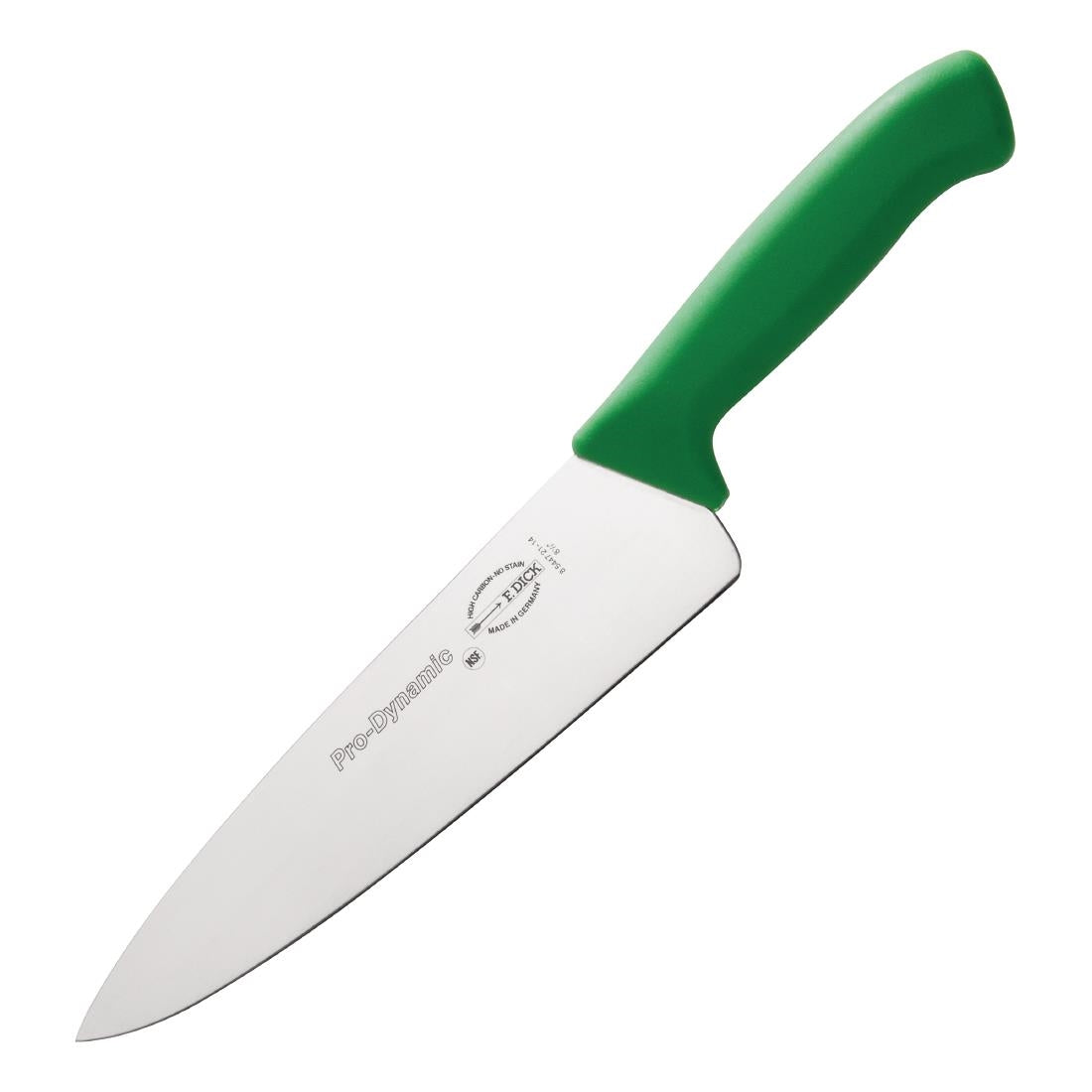 DL365 Dick Pro Dynamic HACCP koksmes groen 21,5cm