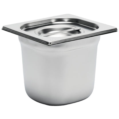 GR704 Gastro M RVS GN 1/6 bak 15cm diep