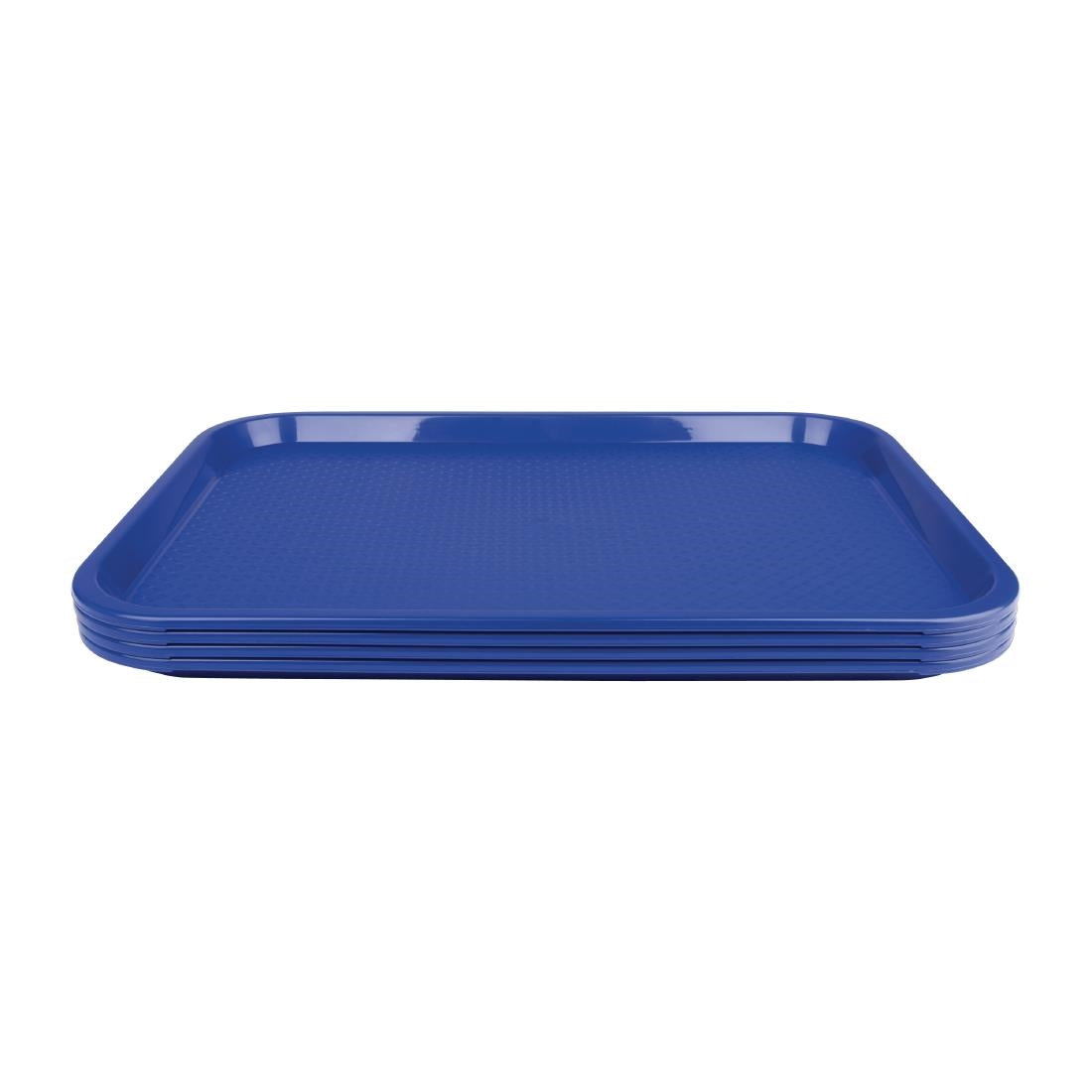 P506 Olympia Kristallon polypropyleen dienblad blauw 305x415mm