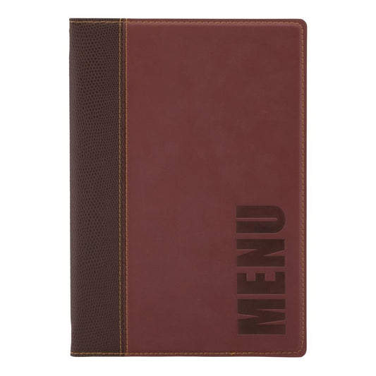 H718 Securit Trendy menumap A5 wijnrood