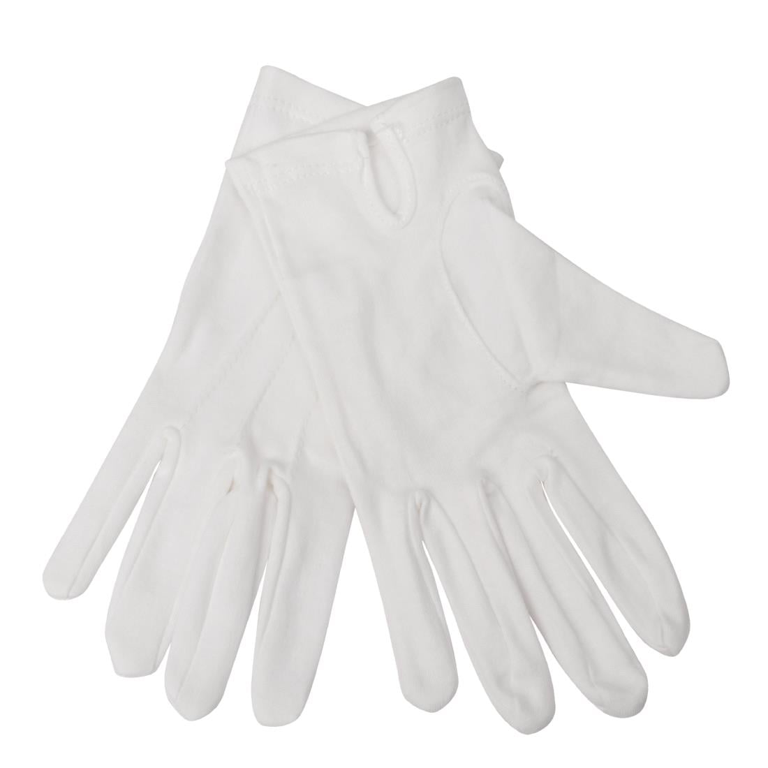 A545-L Dames serveerhandschoenen wit L