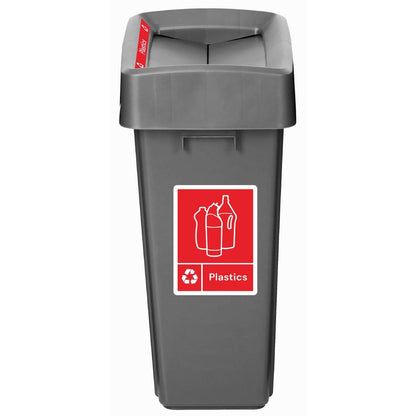 JB492 Jantex Slim Bin Label - Kunststoffen