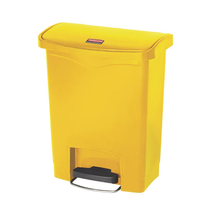 CW581 Rubbermaid Slim Jim Front Step pedaalemmer 30L geel