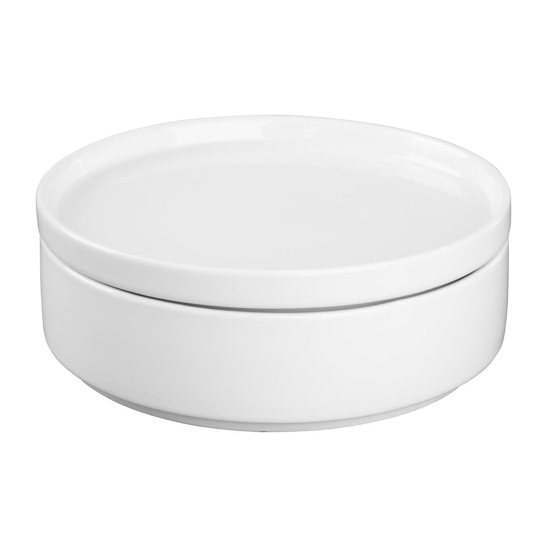 FW812 Olympia Whiteware Platte Ronde Borden 150mm (6 Stuks)