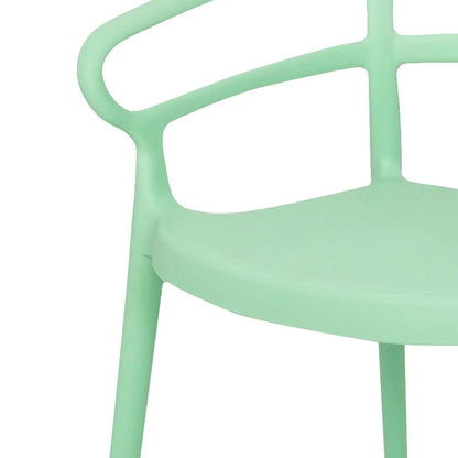 DX981 Bolero Mateo Caféstoelen Mintgroen (2 stuks)