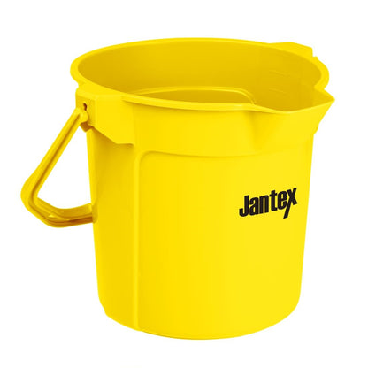 FU834 Jantex Gele Maatemmer Met Schenktuit 10Ltr