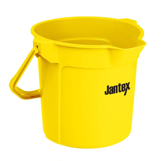 FU834 Jantex Gele Maatemmer Met Schenktuit 10Ltr