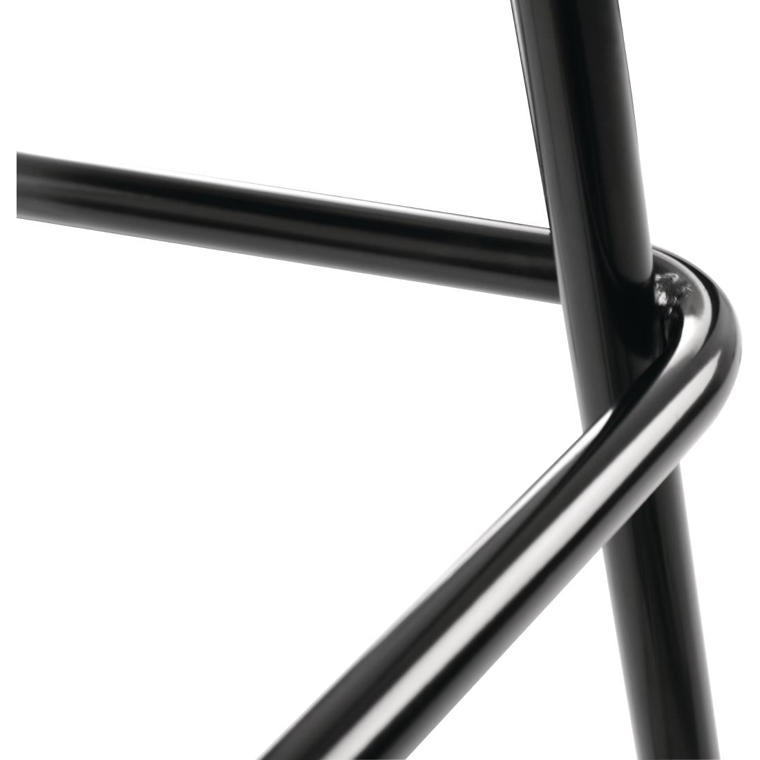 FB873 Bolero Scandi hoge barkrukken zwart (2 stuks)