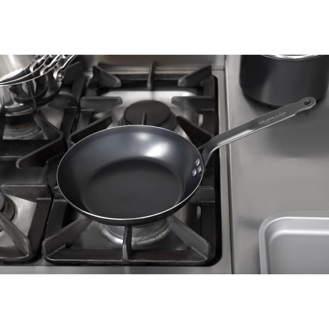 HP597 De Buyer Zwarte IJzeren Koekenpan 24cm