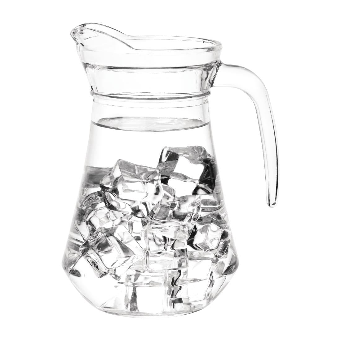 GF923 Olympia glazen kannen 1Ltr (6 stuks)