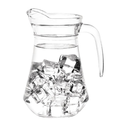 GF923 Olympia glazen kannen 1Ltr (6 stuks)