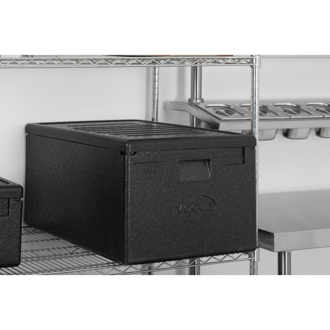 DX989 Vogue Geïsoleerde EPP Voedseltransportdoos 81Ltr Voor Patisserie Trays