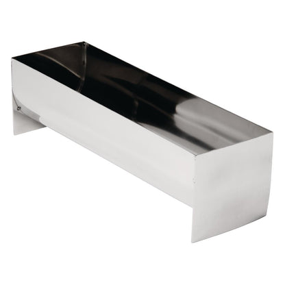 E585 Vogue RVS paté- en terrinevorm U-vorm 26cm
