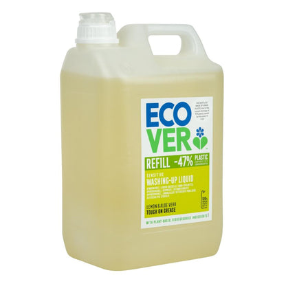 GG203 Ecover geconcentreerd afwasmiddel citroen en aloe vera 5Ltr
