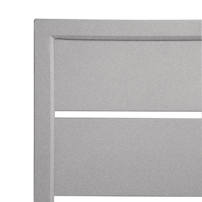 FW598 Bolero Aluminium Vierkant Tafelblad Lichtgrijs 700mm