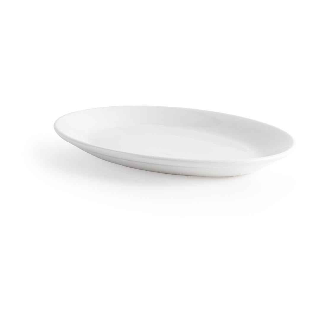 P292 Churchill Whiteware ovale borden 30,5cm (12 stuks)