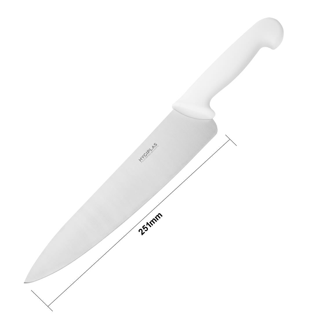 C879 Hygiplas koksmes 25,5cm wit