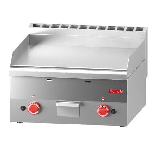 GL904 Gastro M 600 gas bakplaat 60/60 FTG gladde plaat