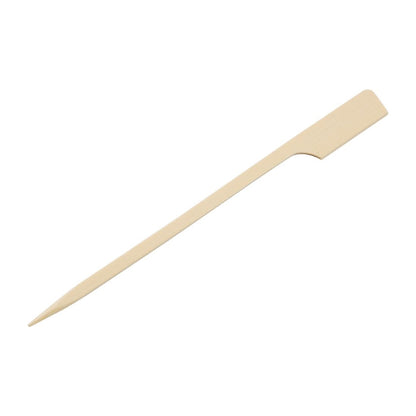DB496 Fiesta Compostable biologisch afbreekbare bamboe spiesjes 120mm (100 stuks)