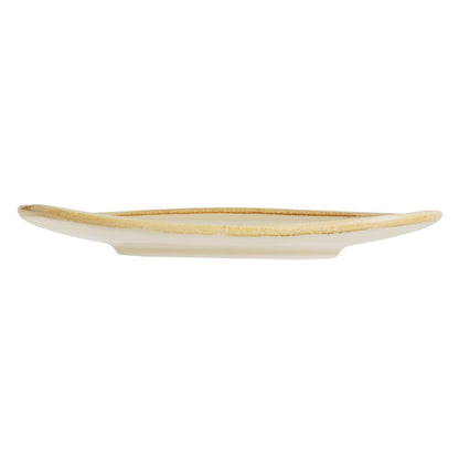 GP325 Olympia Kiln Driehoekige Borden Zandsteen 16,5cm (6 Stuks)