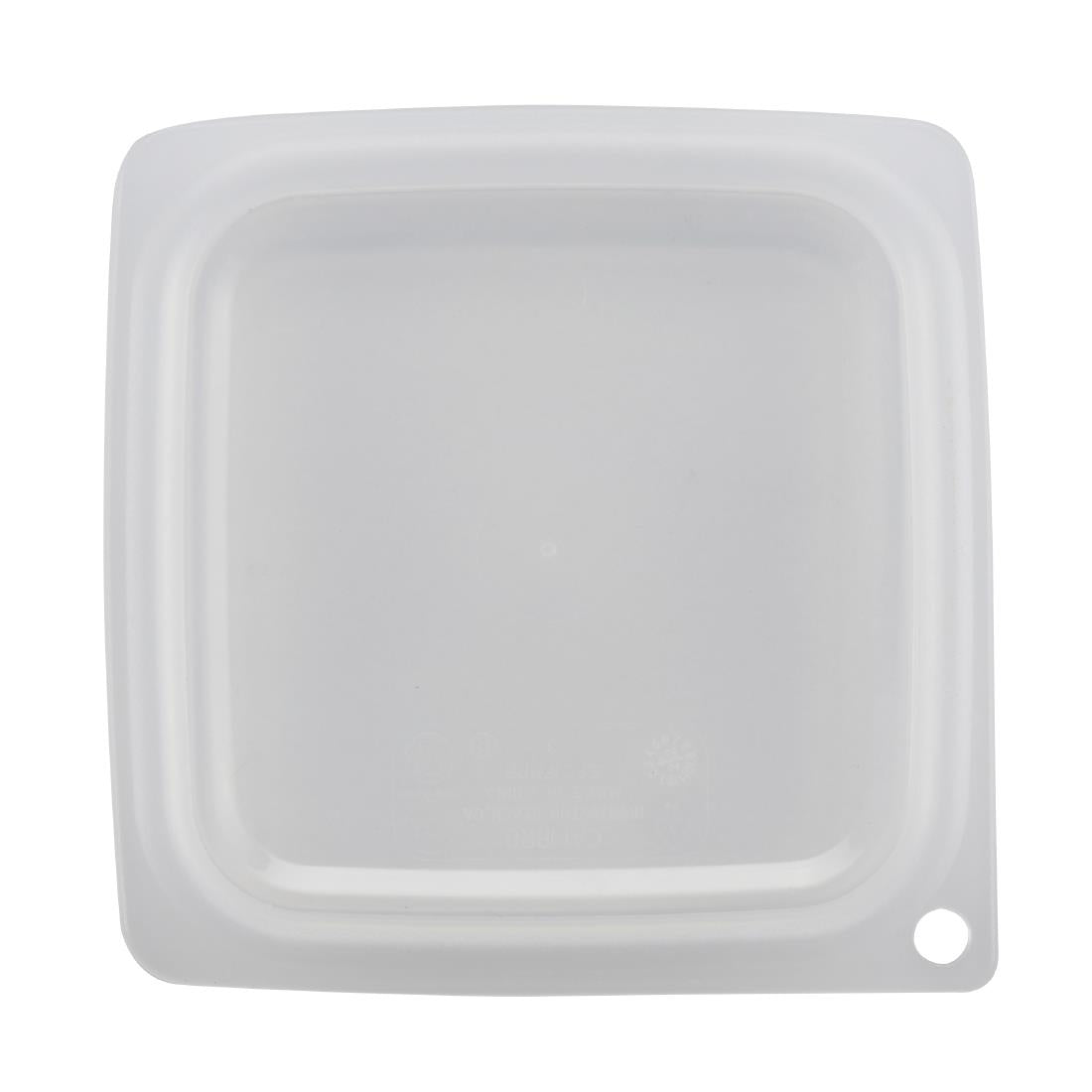 CU143 Cambro FreshPro doorzichtig deksel 100 mm x 100 mm