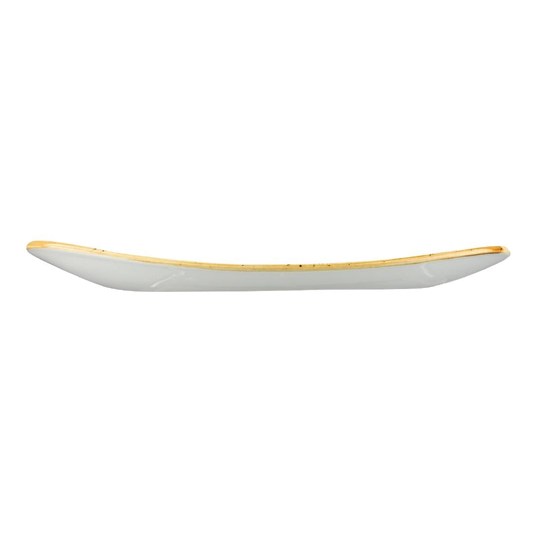 DF771 Churchill Stonecast Cornflower Blue Driehoekig Bord 19.2cm (12 stuks)