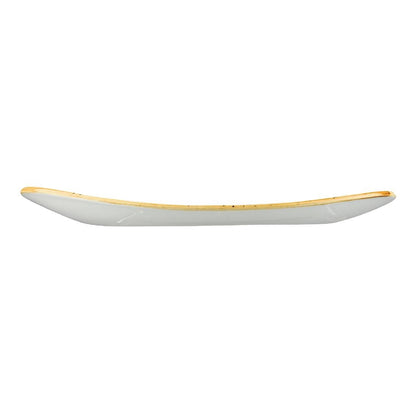 DF771 Churchill Stonecast Cornflower Blue Driehoekig Bord 19.2cm (12 stuks)