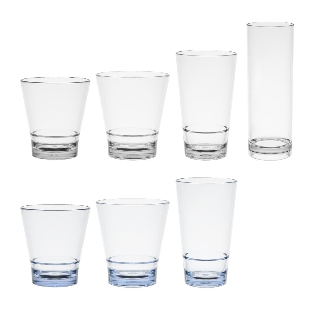 DC924 Olympia Kristallon polycarbonaat Hi Ball glasl helder 360 ml (6 stuks)