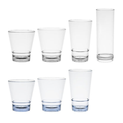 DC924 Olympia Kristallon polycarbonaat Hi Ball glasl helder 360 ml (6 stuks)