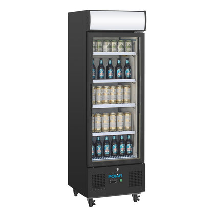 GH426 Polar G-Series Rechtopstaande Display Koeling 218Ltr Zwart
