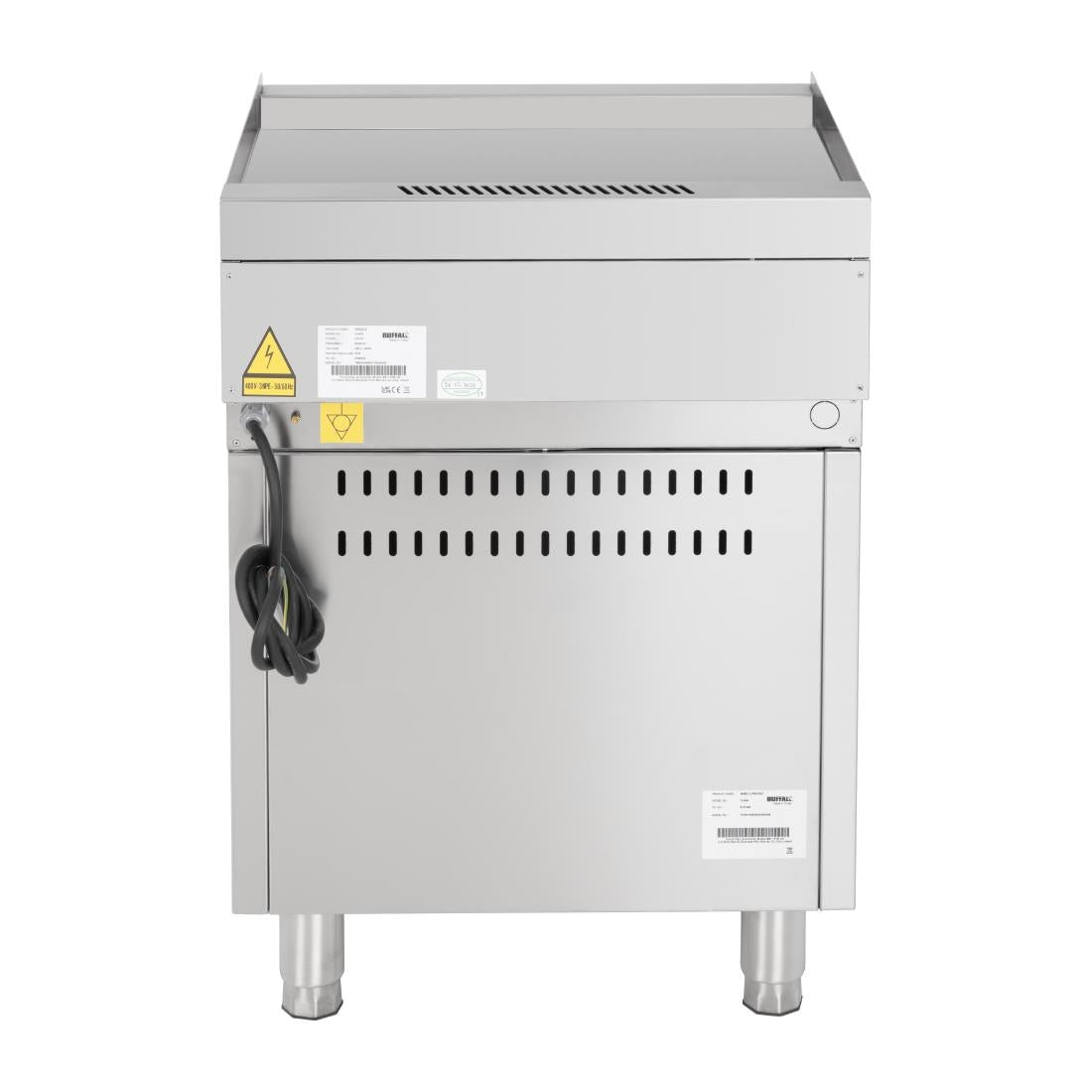 SA783 Buffalo 600-Serie Zelfstandige Elektrische Bakplaat 600mm