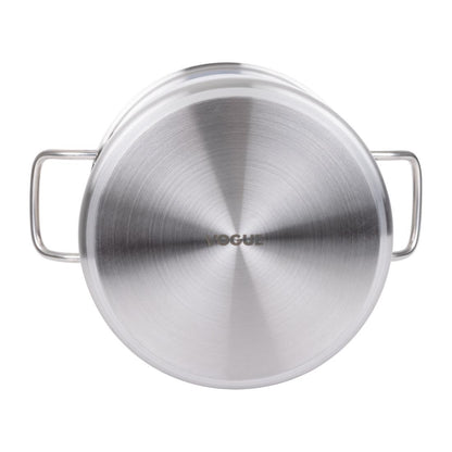 T192 Vogue RVS inductie soeppan 24cm 10,5Ltr