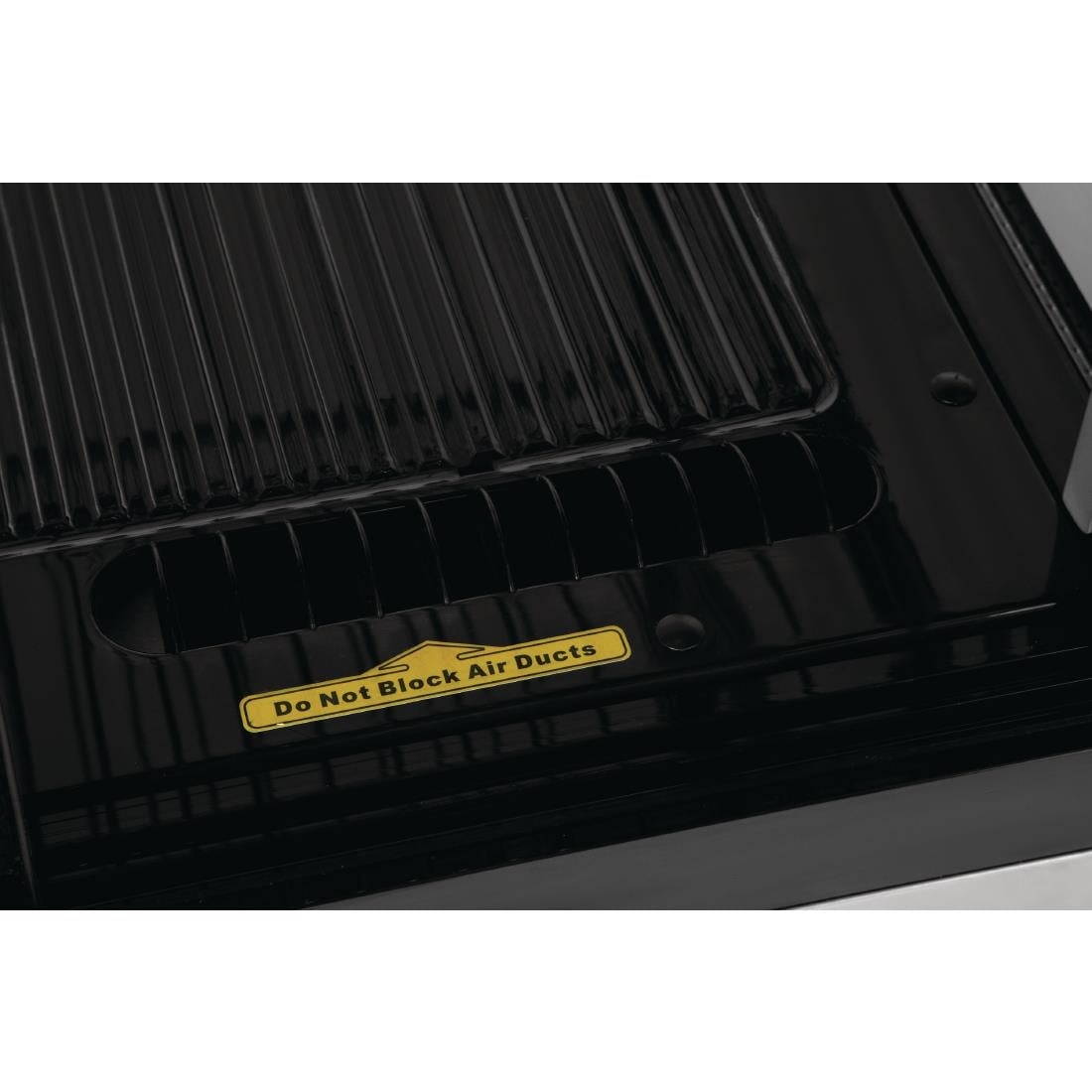 GP291 Polar G-Serie Energiezuinige Aanrecht Voedselexpositie Koelkast Zwart 160Ltr