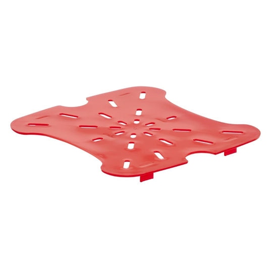 CU148 Cambro FreshPro Rood Afvoerrek 195 x 195 mm