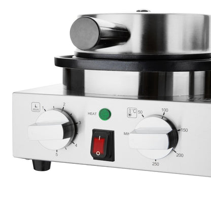CJ533 Buffalo Dubbele Ronde Belgische Wafelmaker