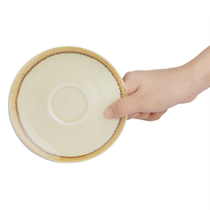 GP331 Olympia Kiln Cappuccinoschotels Zandsteen 14cm (6 Stuks)