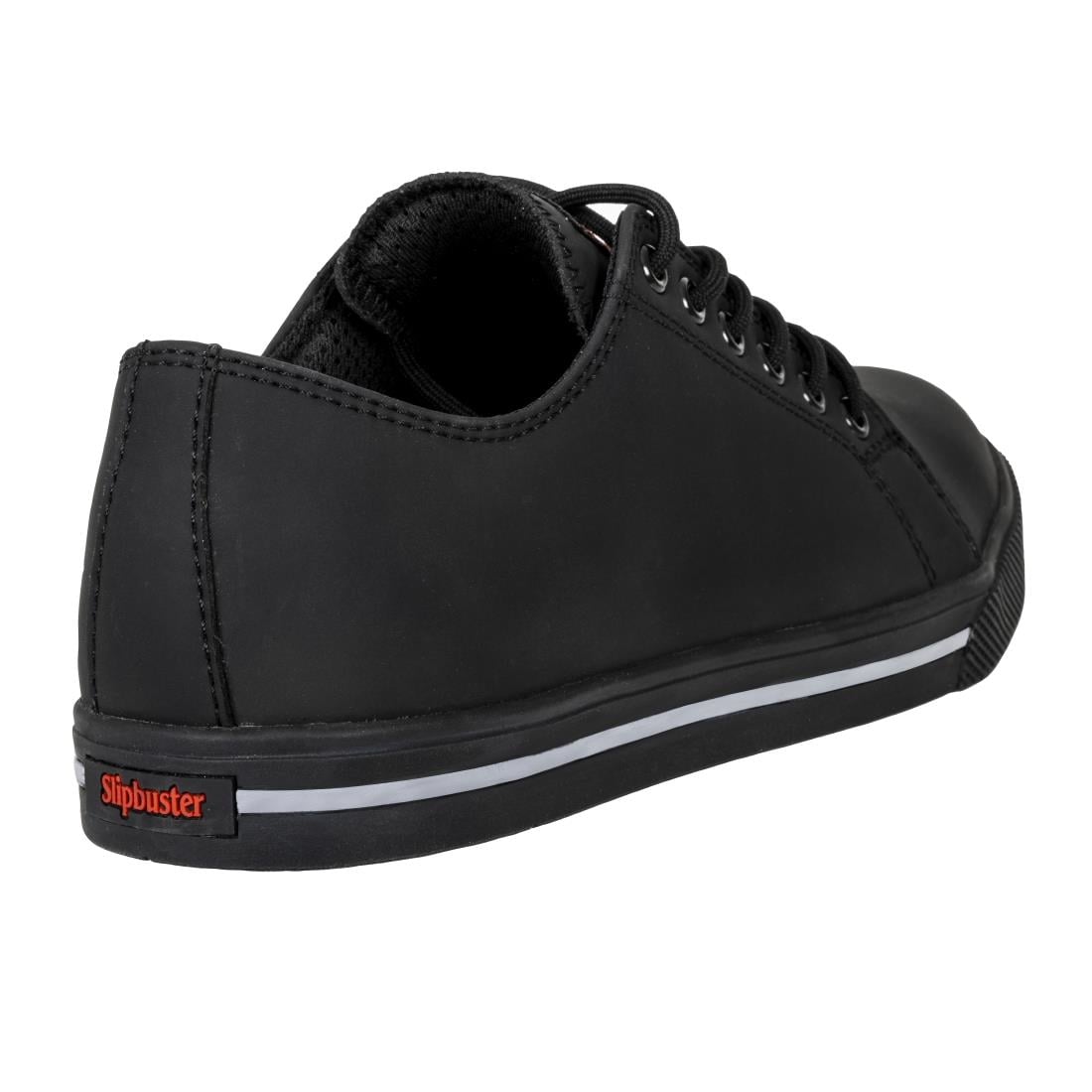 BA060-38 Slipbuster veiligheidssneakers van gerecyclede microvezels matzwart 38