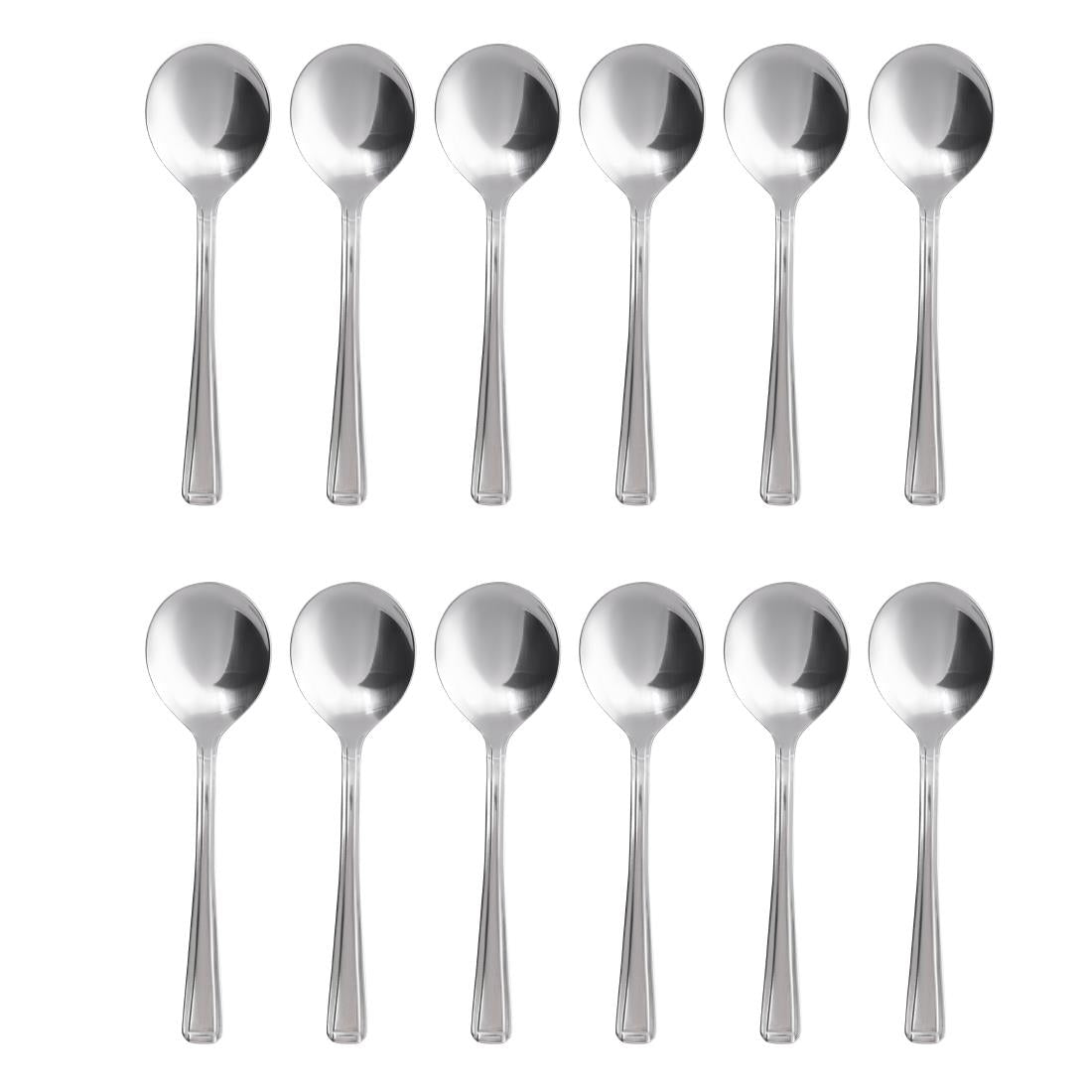 D696 Olympia Harley soeplepels (12 stuks)