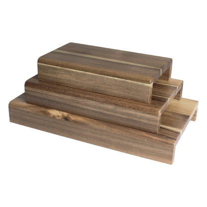 CP697 Olympia FSC acaciahouten set van 3 verhogers (3 Stuks)
