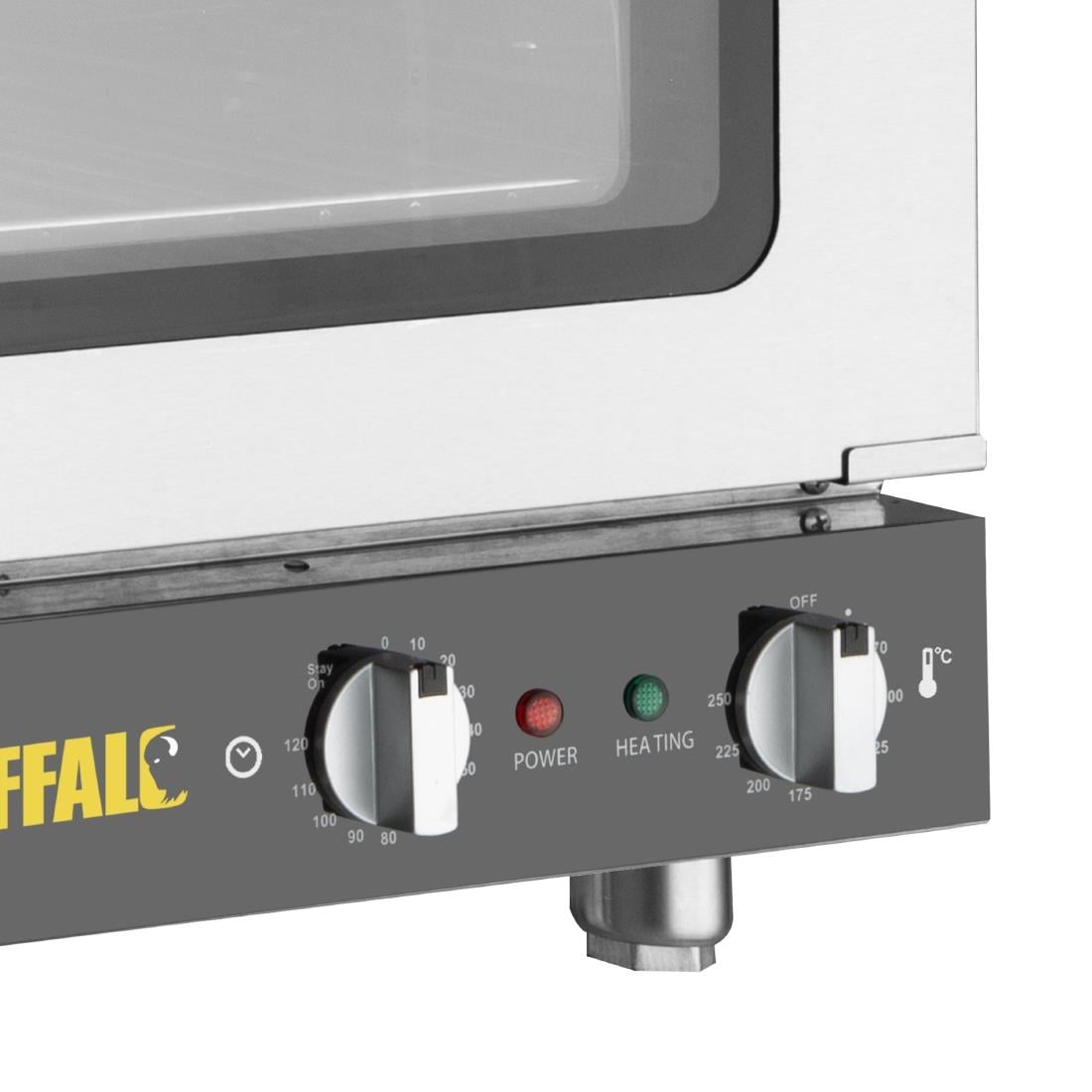JA371 Buffalo Bakkerij Convectieoven met Stoom 66L