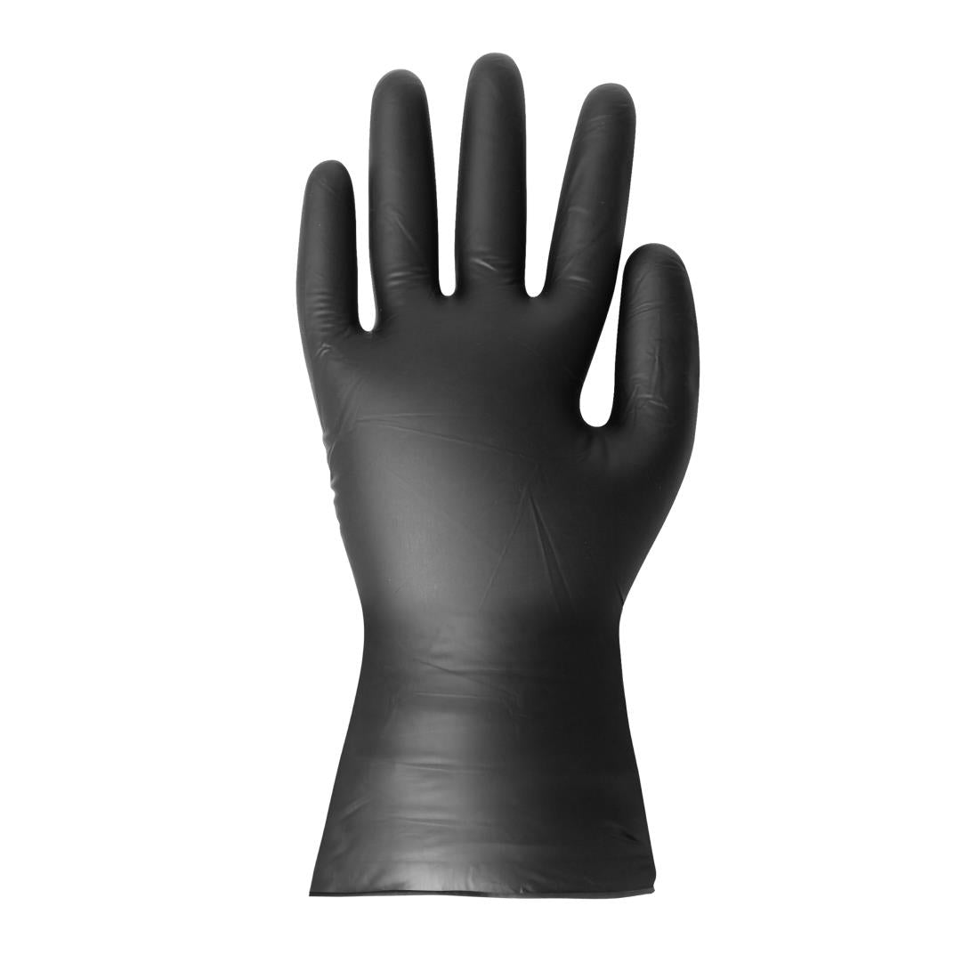 FJ748-XL Hygiplas Vinyl Zwart Poedervrije Handschoen Xl (100 Stuks)