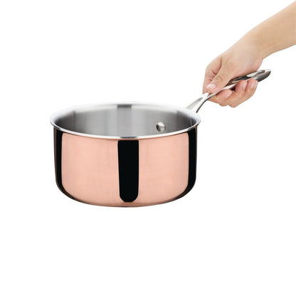 CM675 Vogue Triwall koperen inductie steelpan 18cm