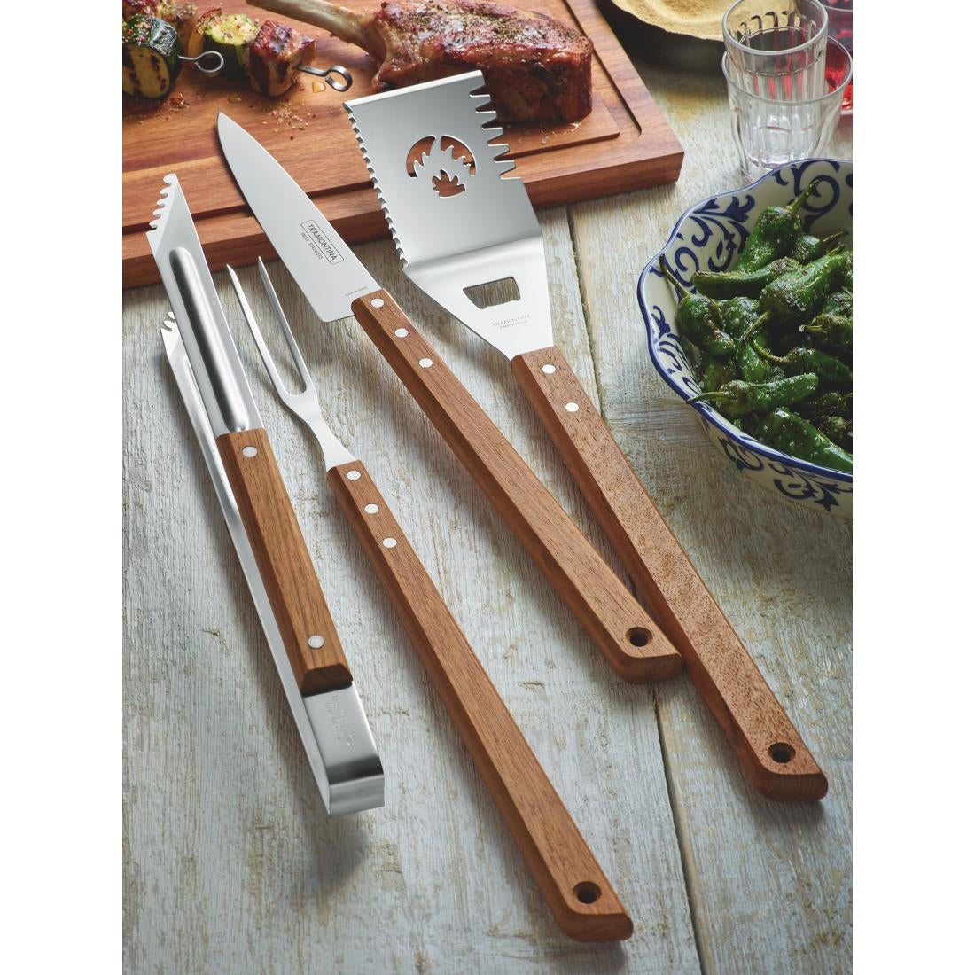 DC476 Tramontina Churrasco barbecuetang 37cm