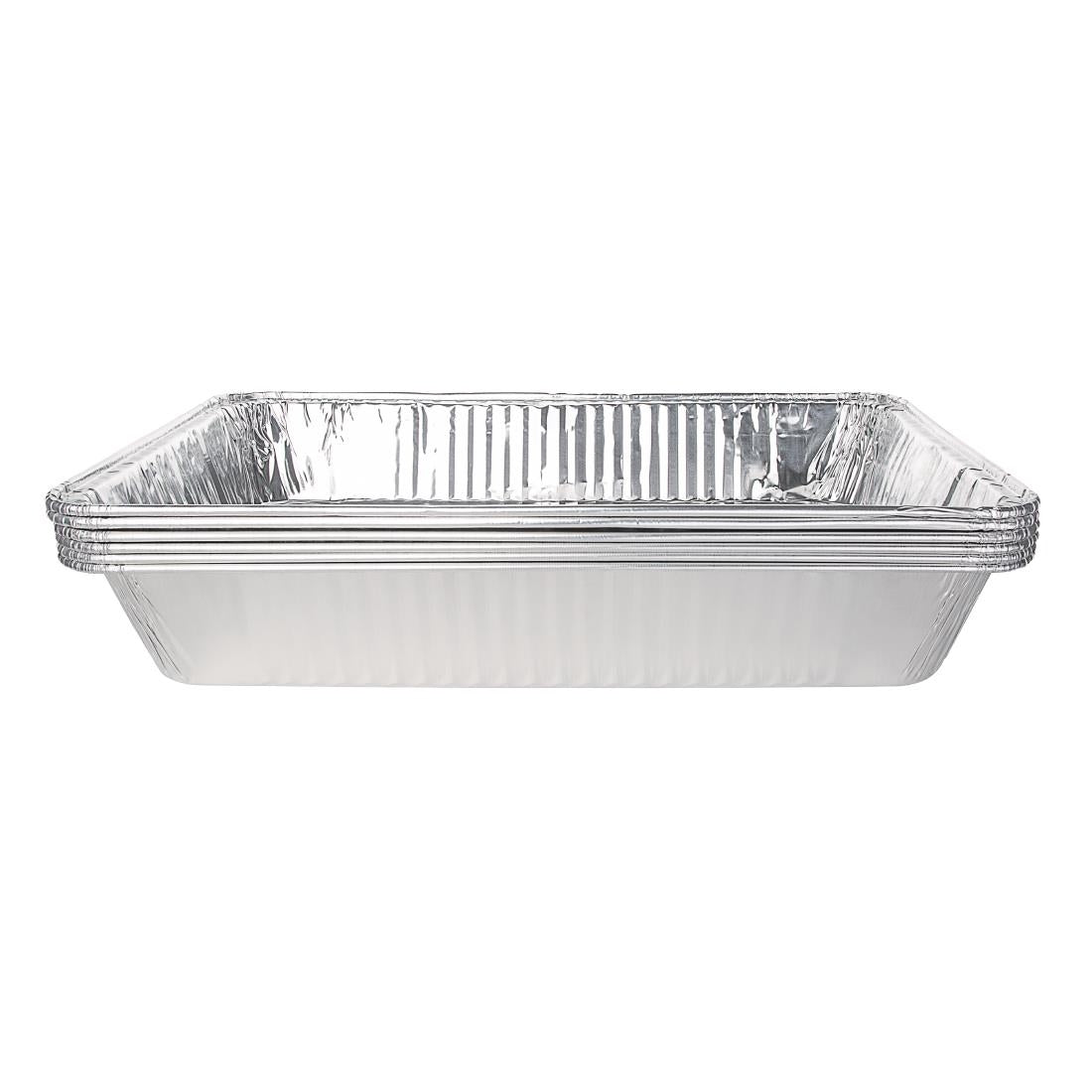CP512 Fiesta Recyclable rechthoekige aluminium serveerschalen GN 1/1 (5 stuks)