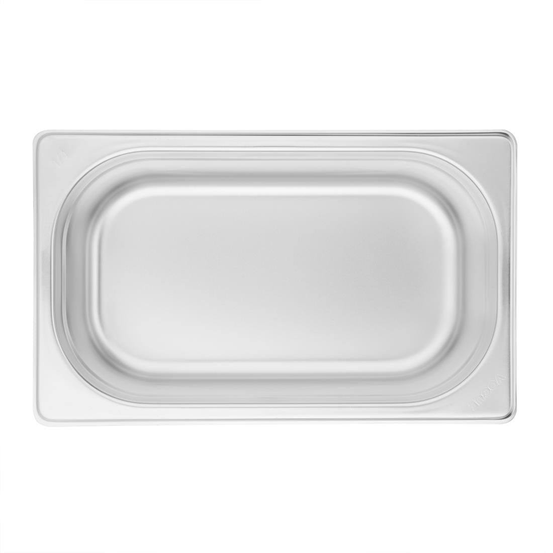 K819 Vogue roestvrijstalen 1/4 gastronorm bak 100mm