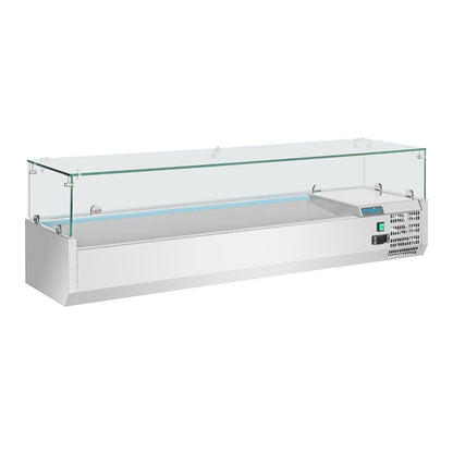 GD876 Polar G-serie opzetkoelvitrine 5x GN 1/3 en 1x GN 1/2