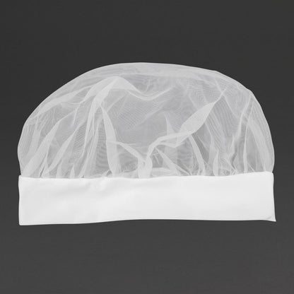 B252 Whites nylon muts