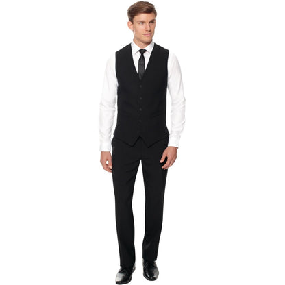 BB171-XS Herengilet 5 knopen zwart XS