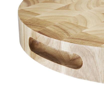C488 Vogue ronde houten snijplank