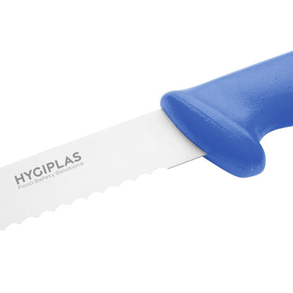 FX120 Hygiplas Slicer Gekarteld Blauw 24.8cm